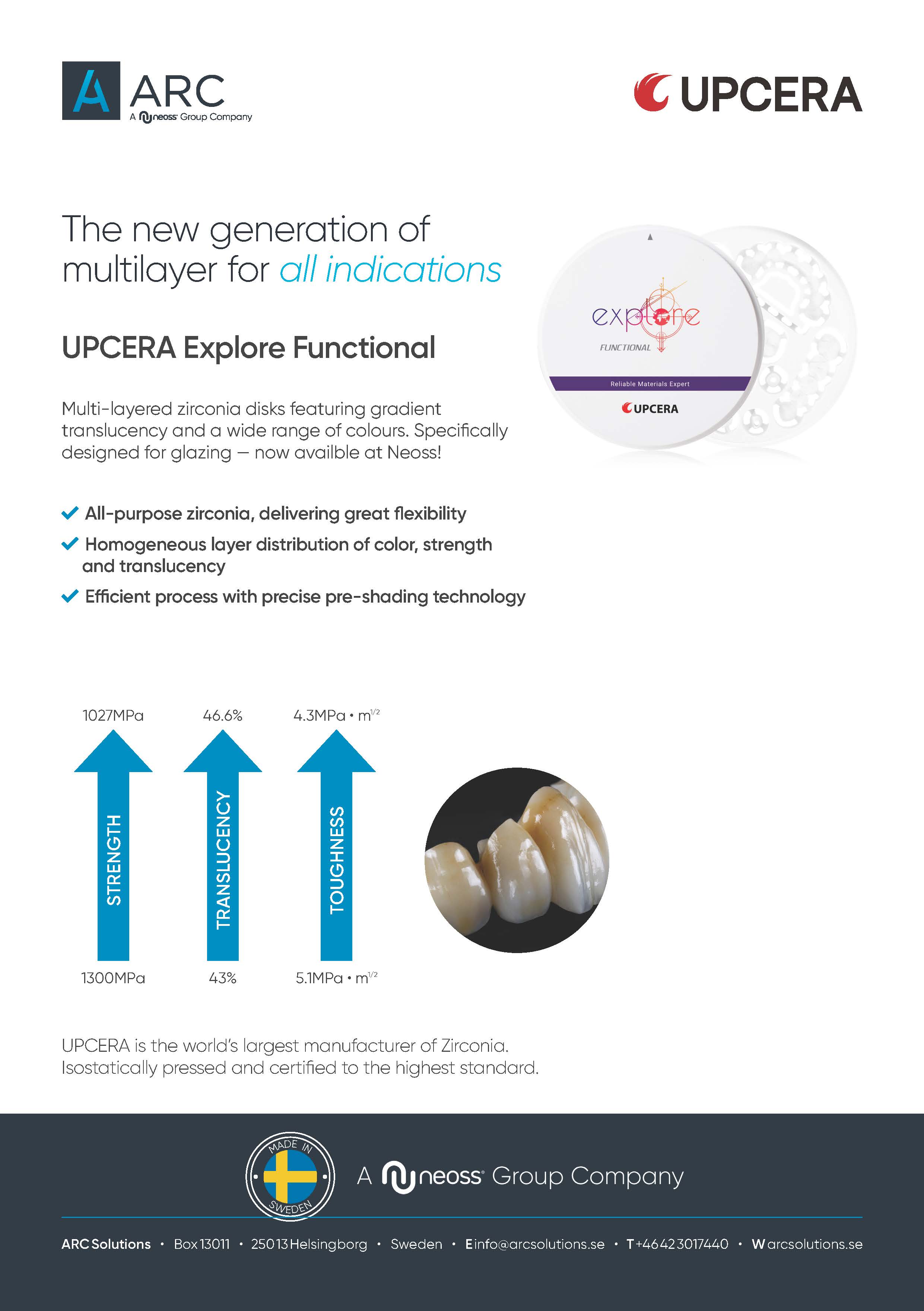 UPCERA Product sheet